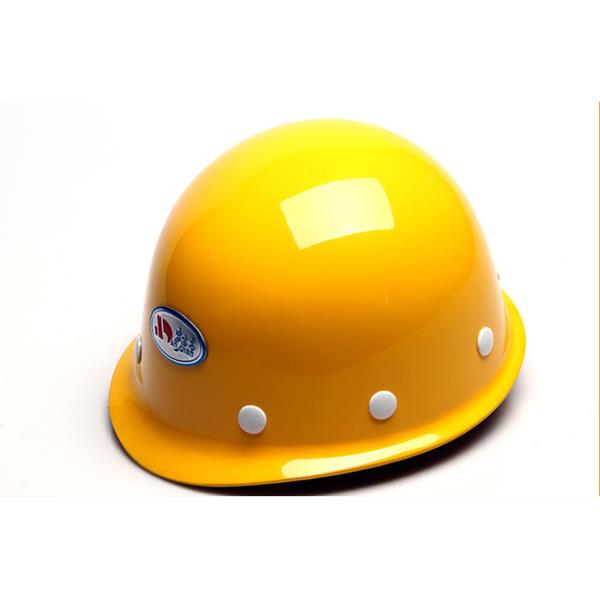 Fibreglass steel safety helmet